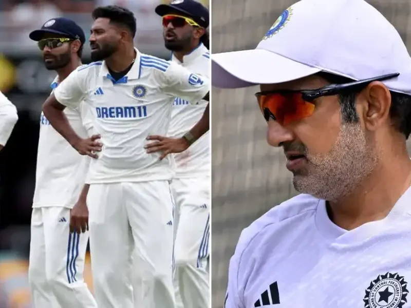 Gautam Gambhir angry over IND vs WI