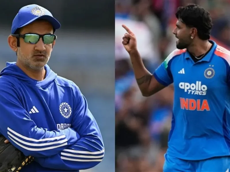 Harshit Rana and Gautam Gambhir