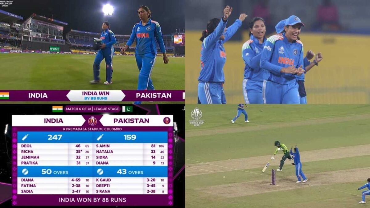 IND vs PAK: हार, हार, हार और हार, अब आईसीसी वनडे विश्वकप में भारत ने पाक रौंदा, 10 रन नहीं बना सके 8 बल्लेबाज, भारत की बम्पर जीत