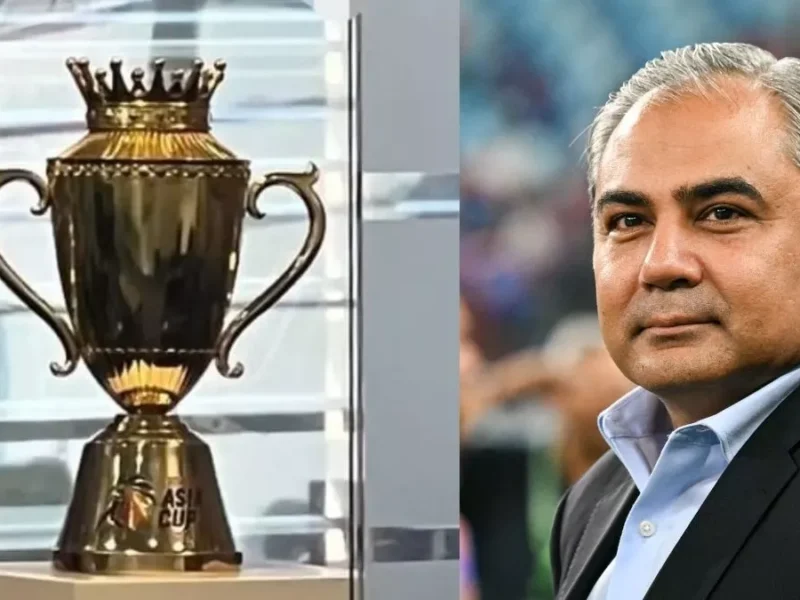 Mohsin Naqvi condition to return Asia Cup Trophy