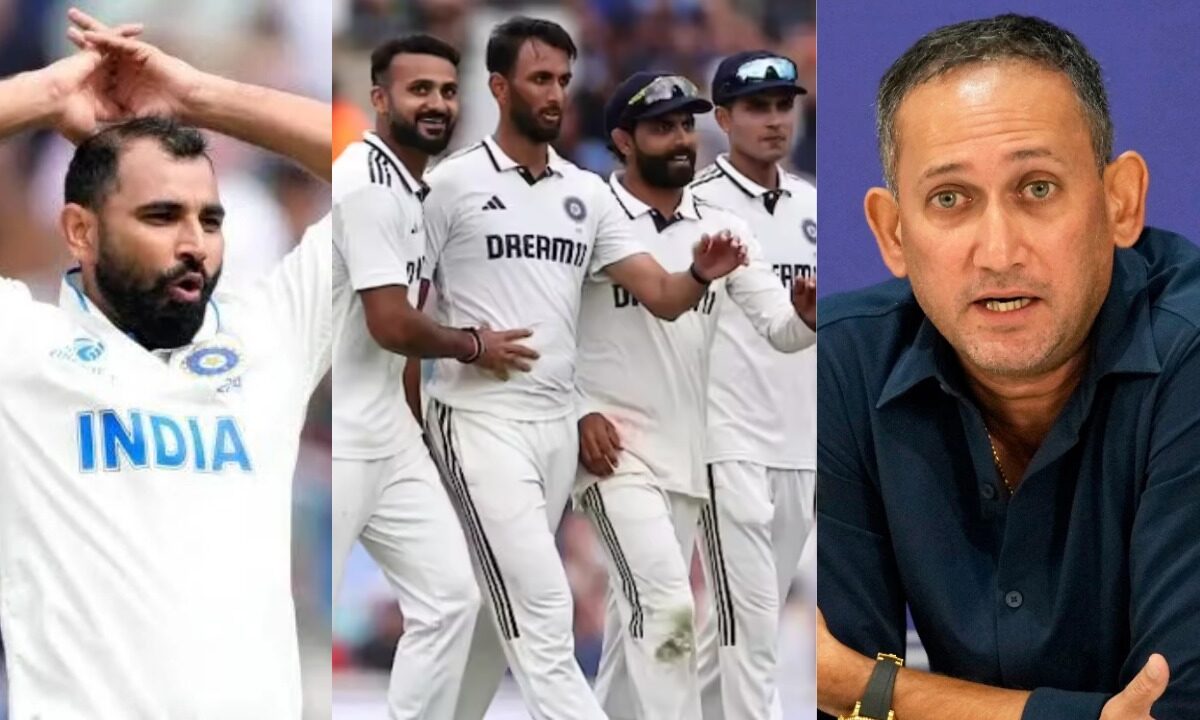 Shami on Ajit Agarkar