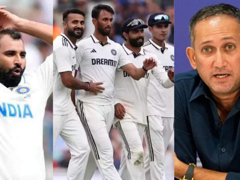 Shami on Ajit Agarkar