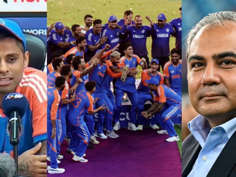 Suryakumar Yadav on Mohsin Naqvi Asia Cup Trophy