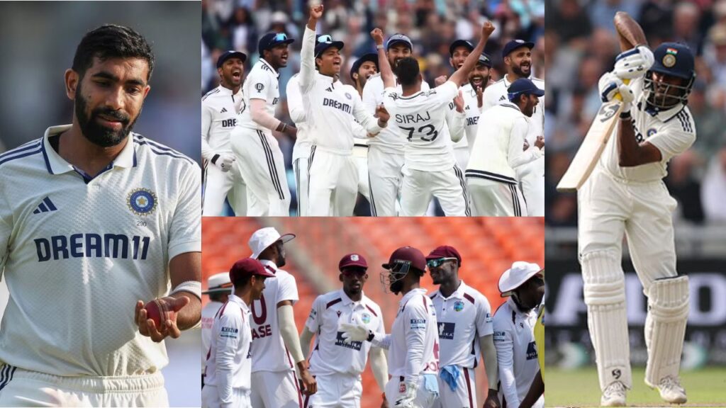 Team India IND vs WI 2nd TEST