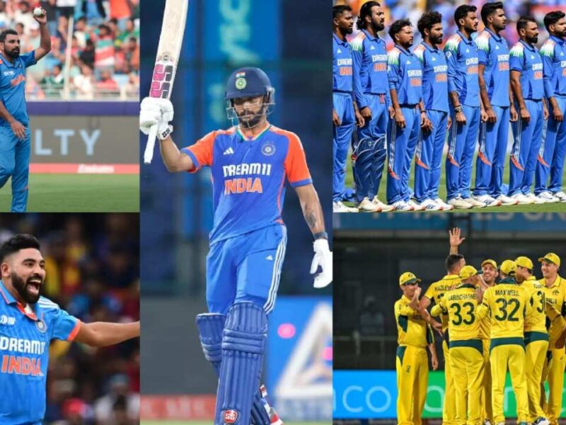 IND vs AUS: शमी, सिराज की वापसी, रोहित कप्तान, नितीश रेड्डी को मौका, ऑस्ट्रेलिया के खिलाफ ODI सीरीज के लिए 16 सदस्यीय भारतीय टीम