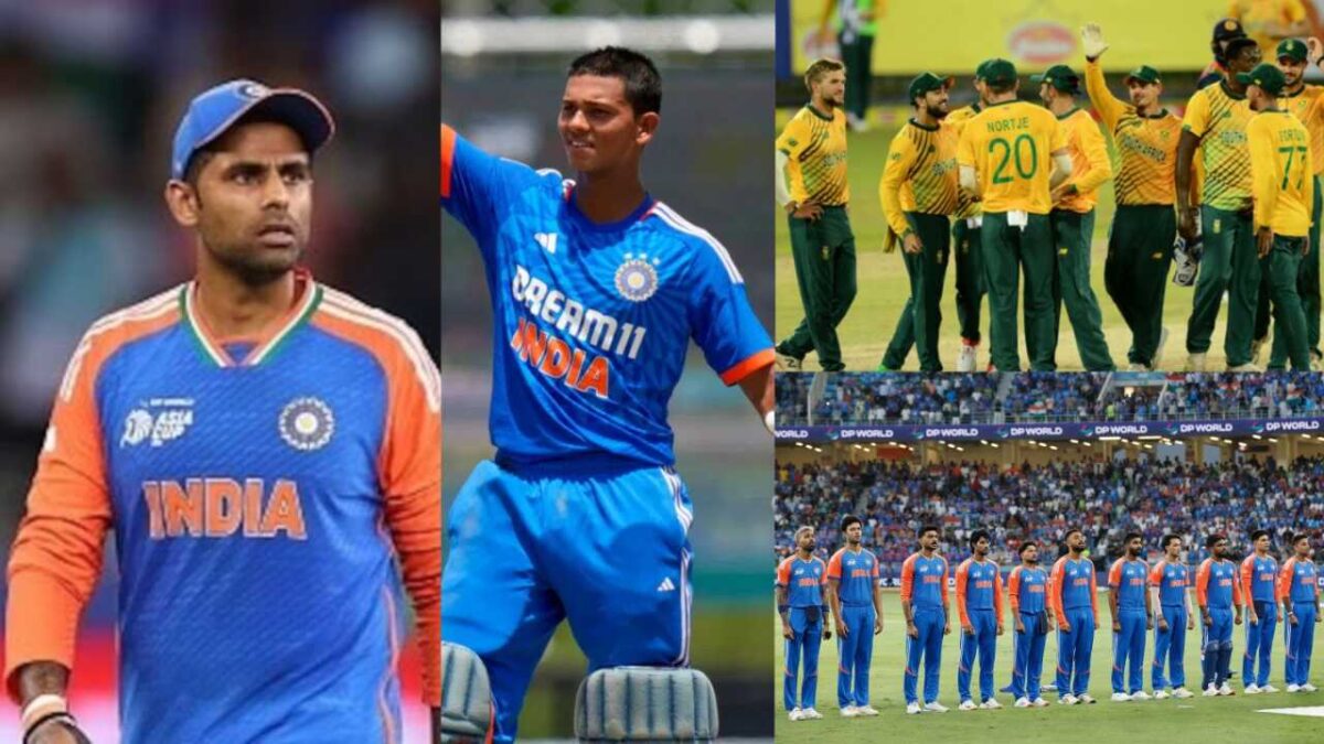 IND vs SA: सूर्यकुमार की छुट्टी, गिल-यशस्वी की एंट्री, संजू-पंत को मौका, साउथ अफ्रीका के खिलाफ 5 टी20 मैच के लिए भारतीय टीम