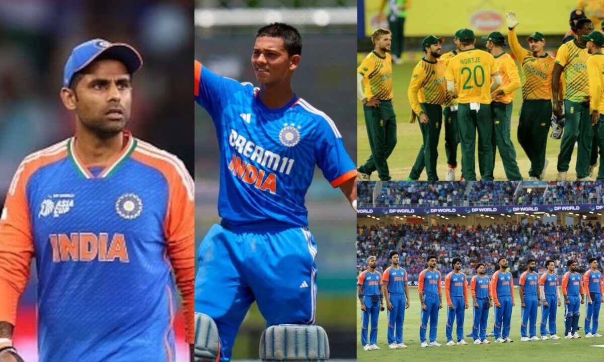 IND vs SA: सूर्यकुमार की छुट्टी, गिल-यशस्वी की एंट्री, संजू-पंत को मौका, साउथ अफ्रीका के खिलाफ 5 टी20 मैच के लिए भारतीय टीम