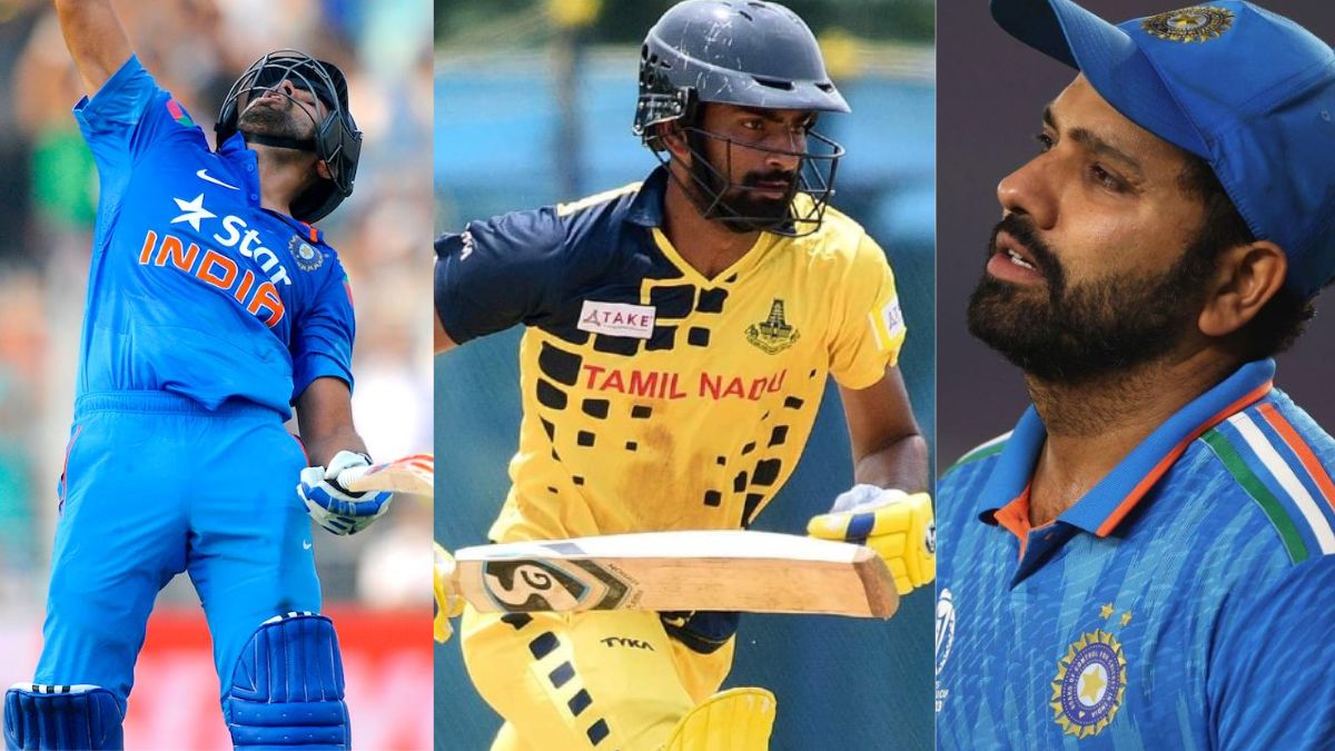 n jagadeesan break Rohit Sharma 264 Runs Records