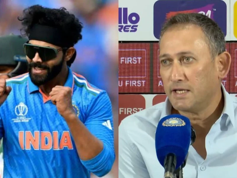 ravindra jadeja ajit agarkar