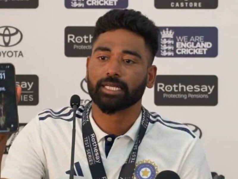 Mohammed Siraj
