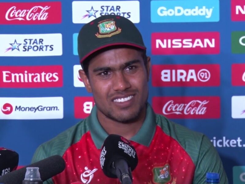 Akbar Ali on IND vs BAN Post Match