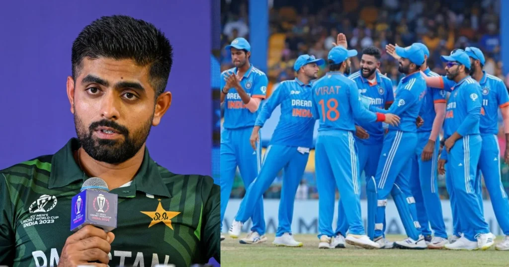 Babar Azam on Team India