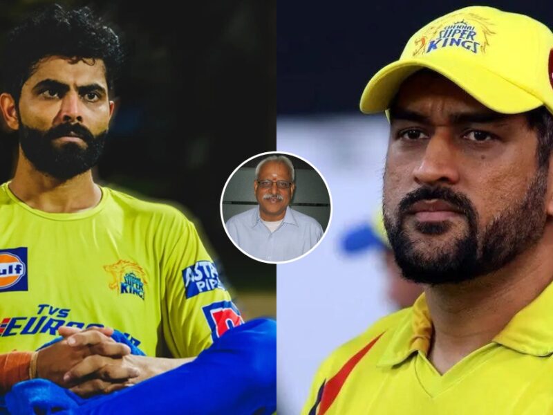 CSK Ravindra Jadeja and MS Dhoni