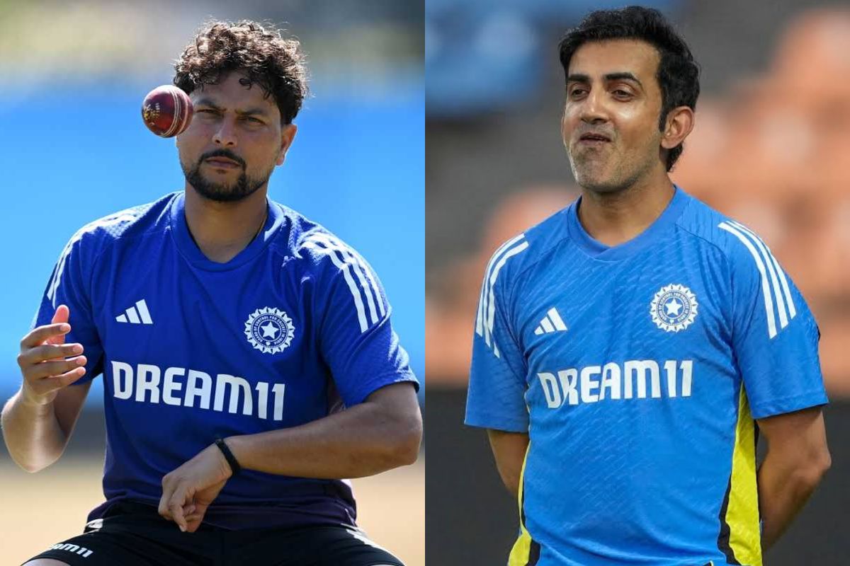 Gautam Gambhir and Kuldeep Yadav