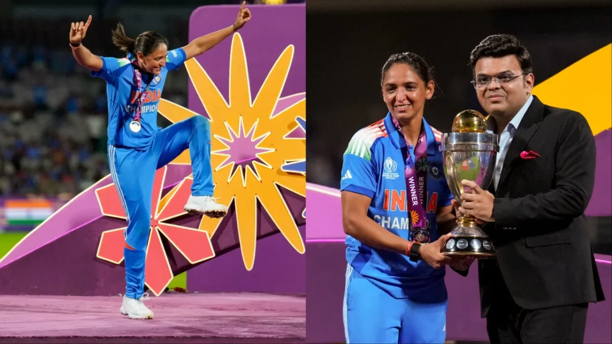 Harmanpreet Kaur Team India Trophy