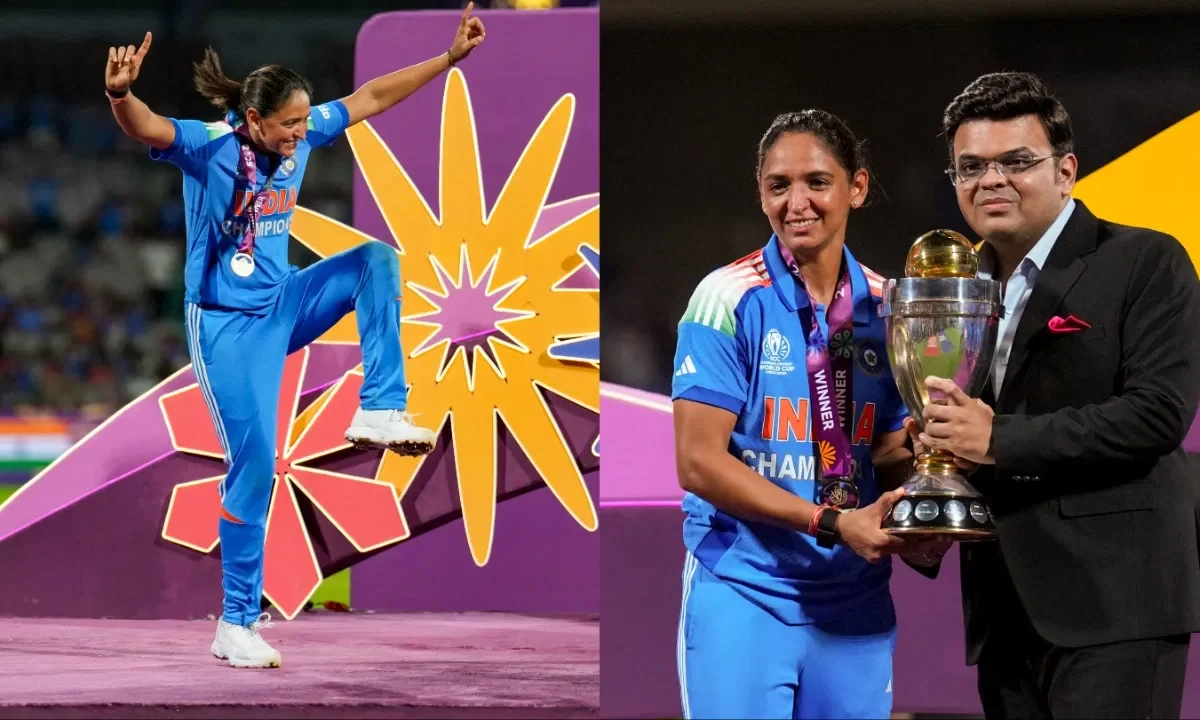 Harmanpreet Kaur Team India Trophy