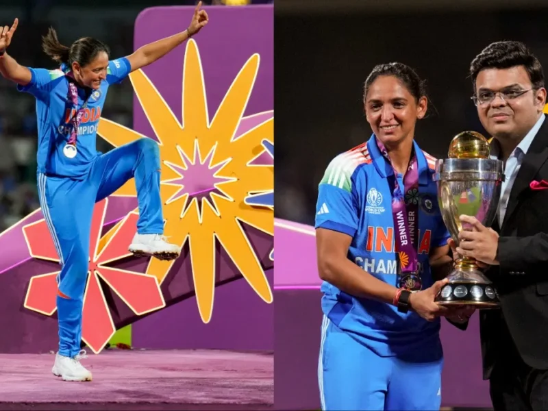Harmanpreet Kaur Team India Trophy