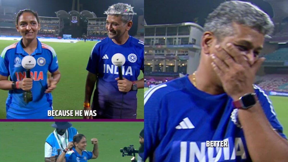 Harmanpreet Kaur on Amol Majumdar