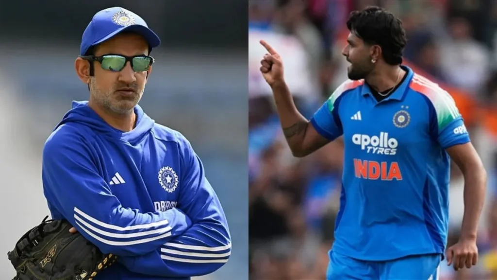 Harshit Rana and Gautam Gambhir