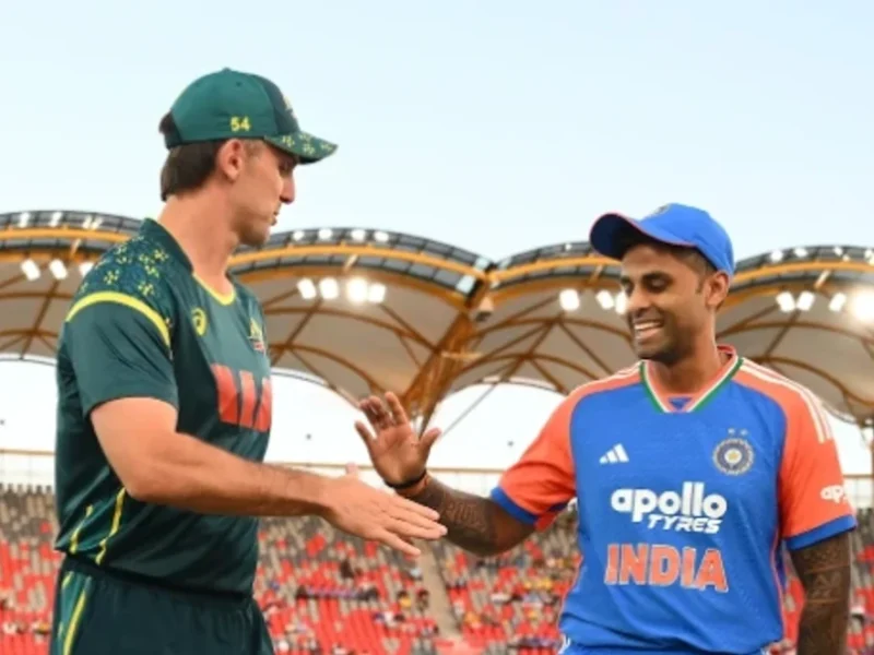 IND vs AUS T20I Toss Team India