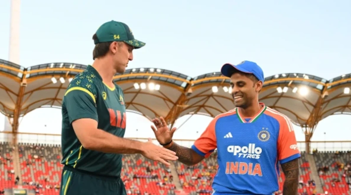 IND vs AUS T20I Toss Team India