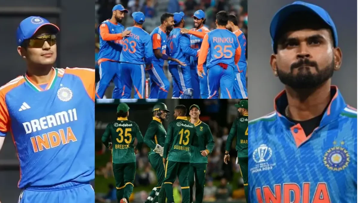 IND vs SA Team India BCCI Shubman Gill Shreyas Iyer