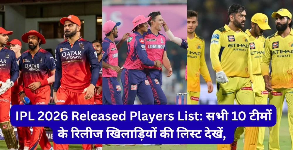 IPL 2026 ALL Teams Released List