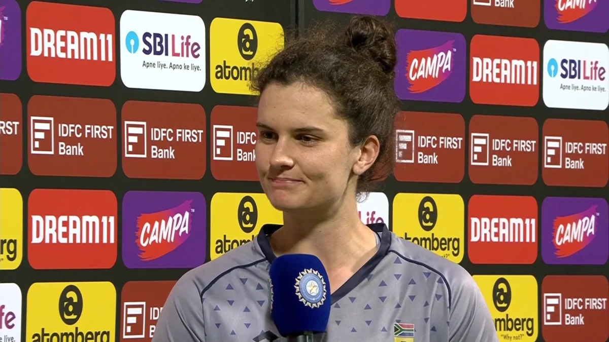 Laura Wolvaardt post match