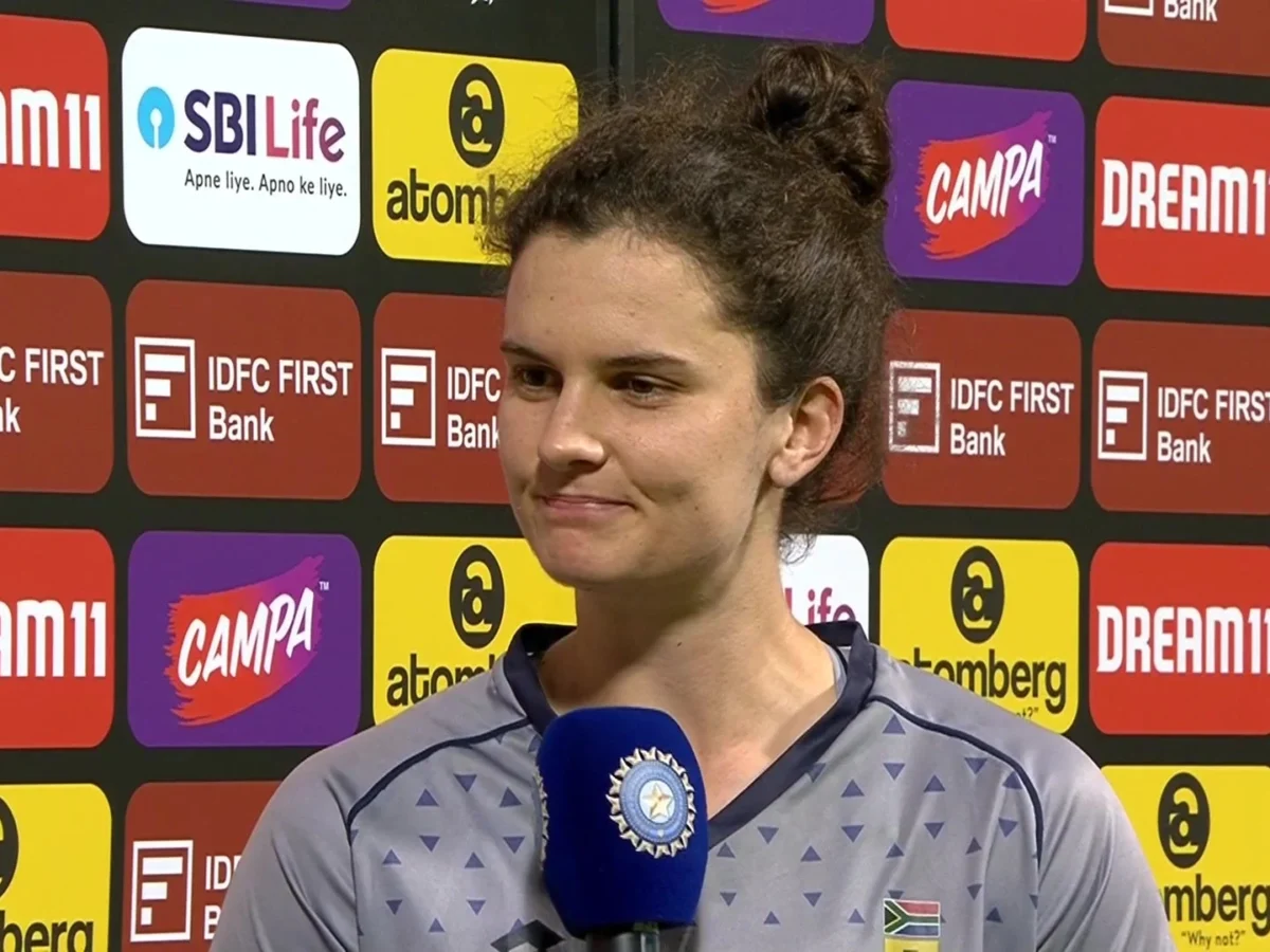 Laura Wolvaardt post match