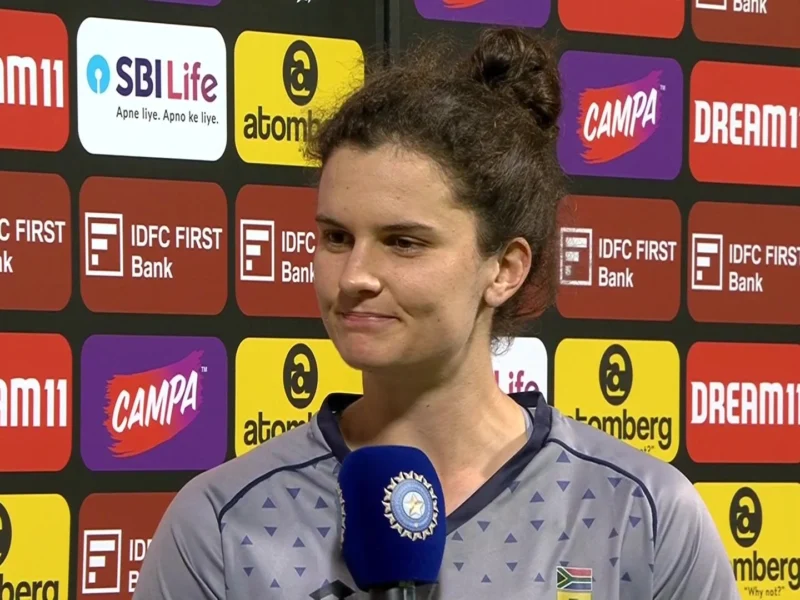 Laura Wolvaardt post match