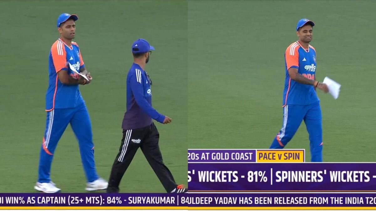 ऑस्ट्रेलियाIND VS AUS: टॉस हारते ही कप्तान सूर्यकुमार यादव ने दिया दिल जीतने वाला बयान, ऑस्ट्रेलिया ने बदल दी टीम, 'मैक्सवेल, जम्पा...'