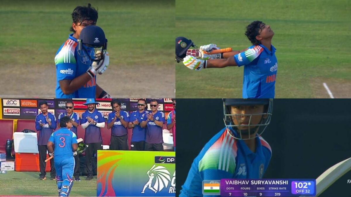 6 6 6 6 6 ....15 छक्का, 11 चौका, 42 गेंद में 144 रन, वैभव सूर्यवंशी नाम का आया सुनामी, एशिया कप में रच दिया इतिहास