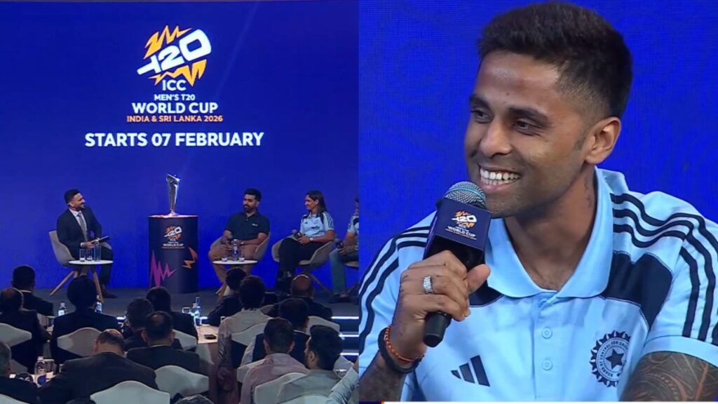 टी20 विश्वकप शेड्यूल का ऐलान होते, कप्तान सूर्यकुमार यादव ने किया ऐलान, बताया इन दो देश के बीच होगा फाइनल