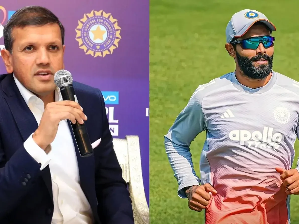 Ravindra Jadeja and Manoj Badale