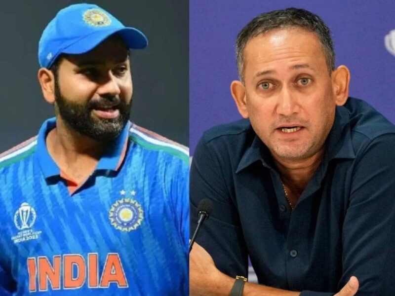 Rohit Sharma and Ajit Agarkar