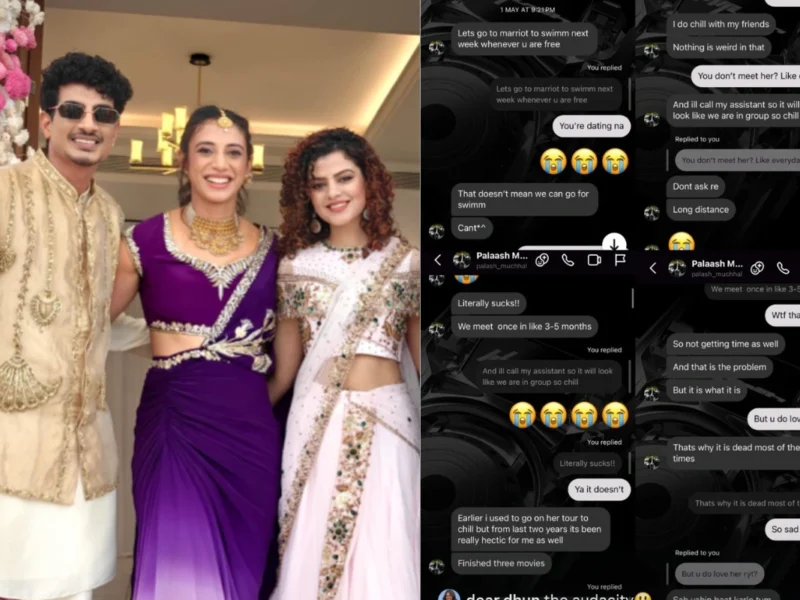 स्मृति मंधाना ने शादी टलने पर पहली बार तोड़ी चुप्पी, बताया क्यों टूटी शादी, पलाश ने भी दिया रिएक्शन