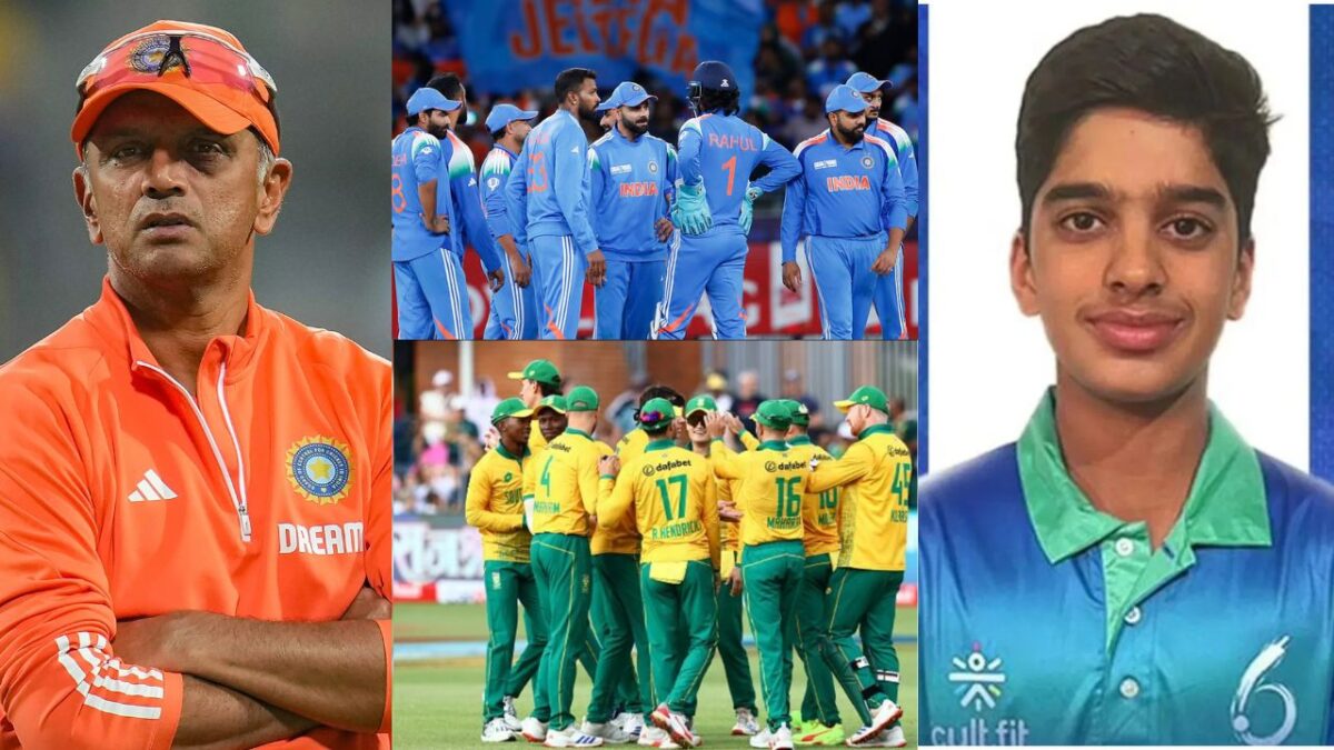 Team India Rahul Dravid South Africa