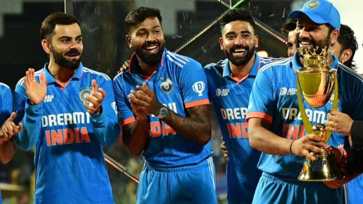 Team India Virat Kohli Rohit Sharma Hardik Pandya Mohammed Siraj