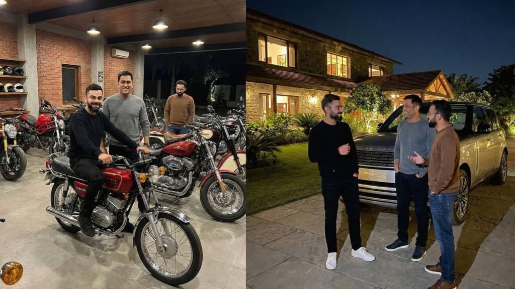 Virat Kohli and MS Dhoni unseen pictures
