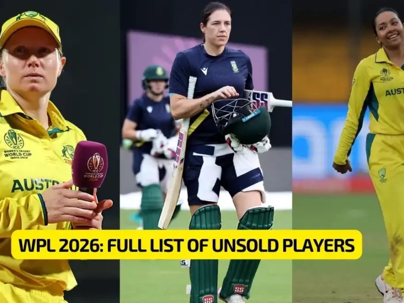 WPL 2026 Auction: एलिसा हीली समेत 5 दिग्गज खिलाड़ी जिन्हें WPL 2026 मेगा ऑक्शन में नही मिला कोई खरीददार