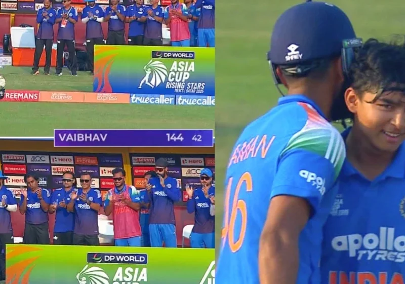 vaibhav suryavanshi 144 runs asia cup