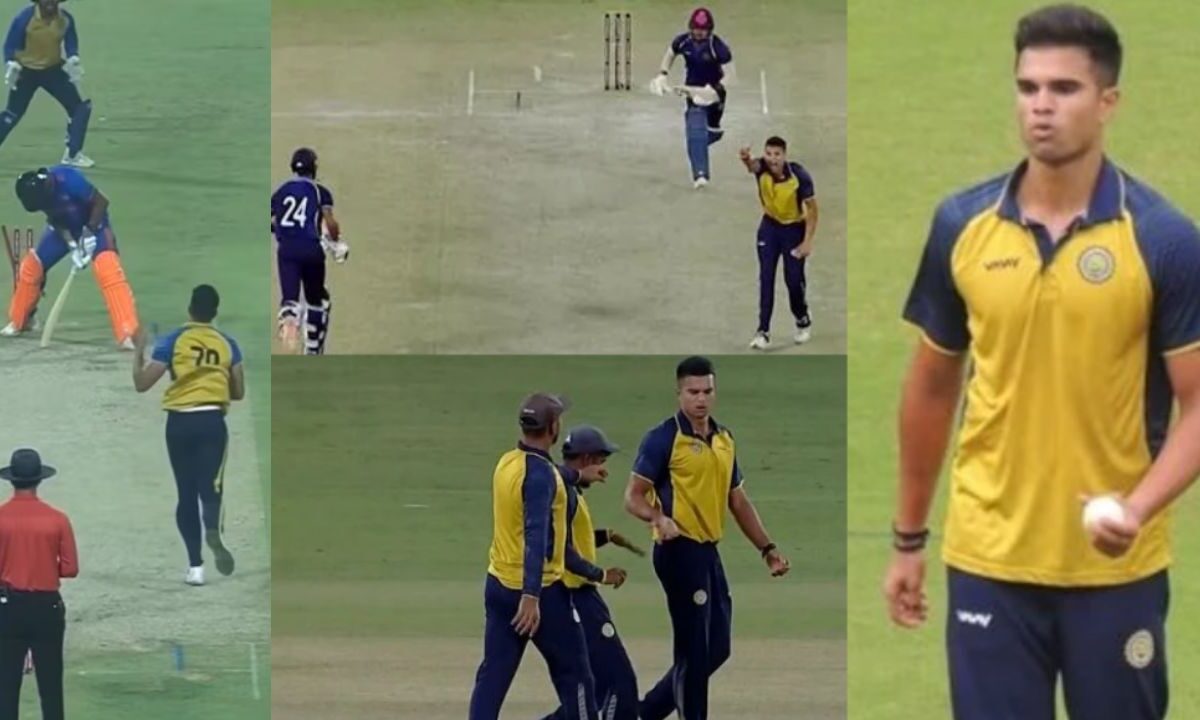 Arjun Tendulkar SMAT 2025