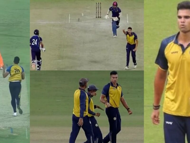 अर्जुन तेंदुलकर ने SMAT 2025 में गेंद और बल्ले से मचाया तहलका, 24 गेंदों में सिर्फ 17 रन देकर झटके 3 विकेट