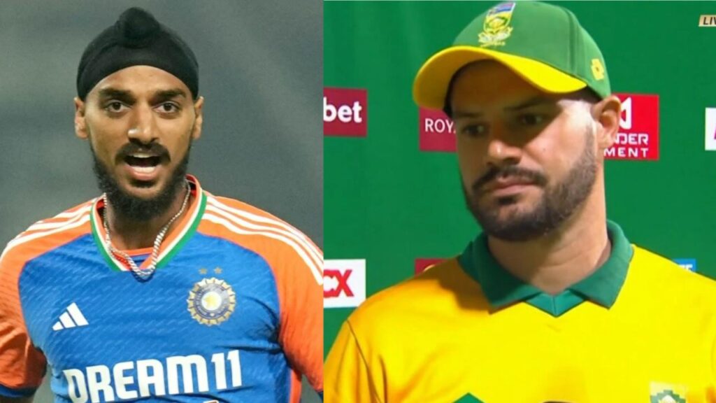 Arshdeep Singh on Aiden Markram