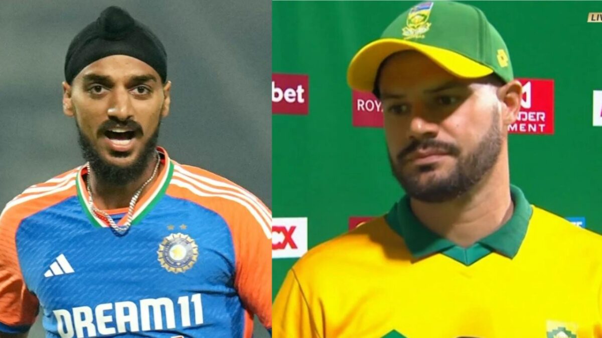 Arshdeep Singh on Aiden Markram