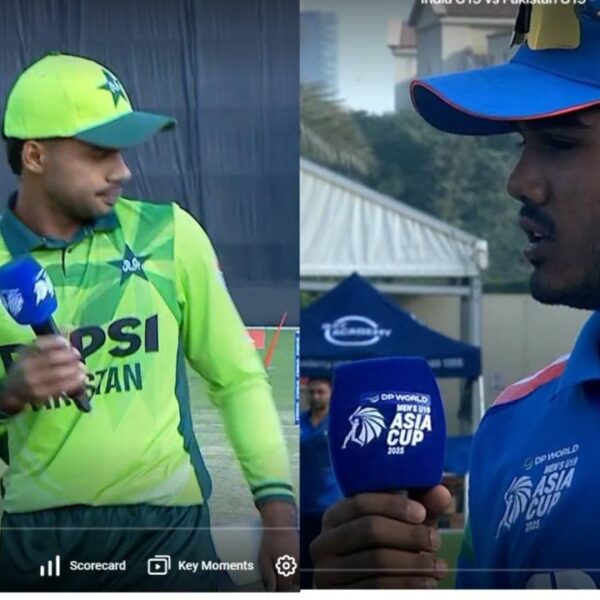 टॉस जीतते ही आयुष म्हात्रे ने पाकिस्तानी कप्तान फरहान युसूफ को सिखाया ऐसा सबक, जीत लिया 140 करोड़ भारतीयों का दिल