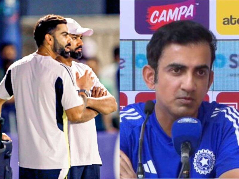 गौतम गंभीर ने फिर दिया विराट और रोहित पर विवादित बयान, कहा “विश्व कप में 2 साल बाकी है टीम में कई युवा खिलाड़ी…