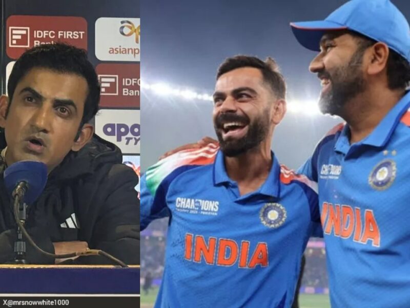 2-1 से वनडे सीरीज जीतते ही घमंड में चूर हुए कोच गौतम गंभीर, विराट कोहली और रोहित शर्मा के बिना जीत सकती है टीम इंडिया