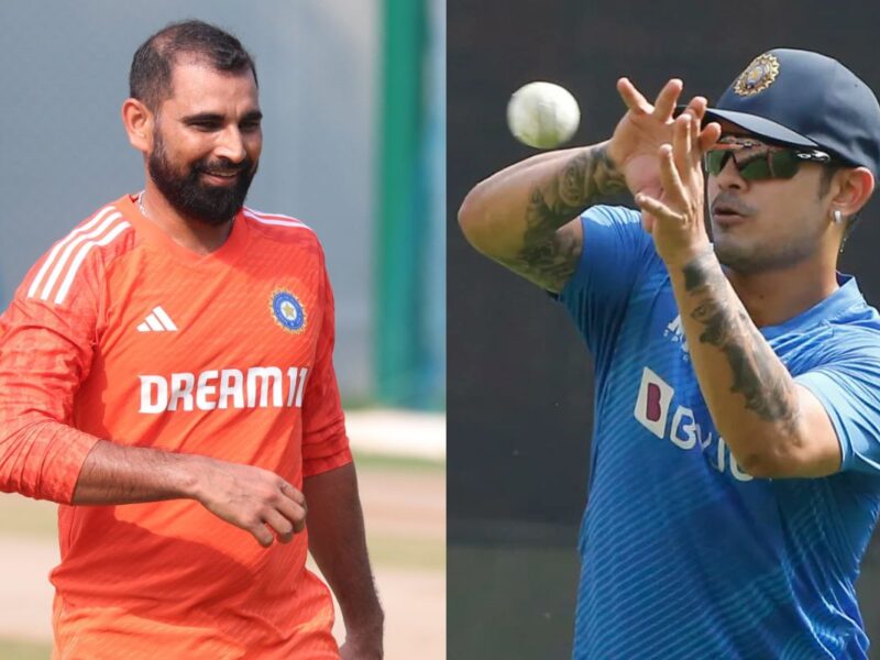 Mohammed Shami and Ishan Kishan