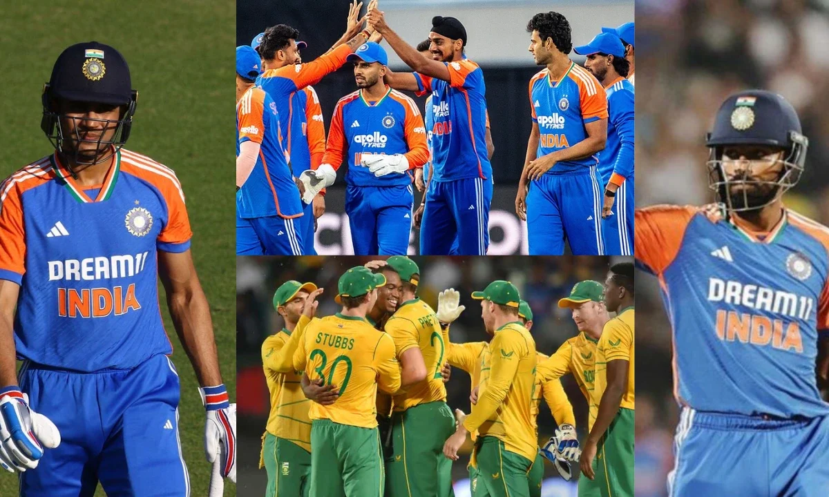 Suryakumar Yadav Shubman Gill and Hardik Pandya IND vs SA